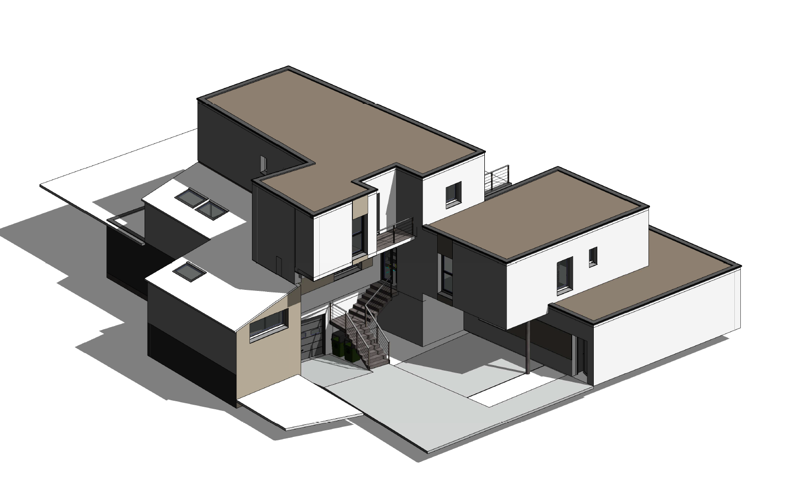 Plan maison 3D, avant projet de construction, Hauts de Seine 92