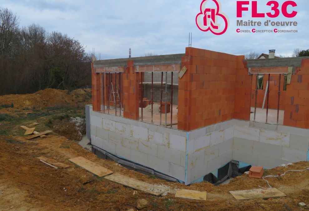 Construction maison sous-sol habitable avec étanchéité